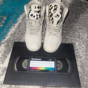 Reebok Leopard Print Sneakers